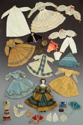 Doll and Wardrobe, Sanitary Fair